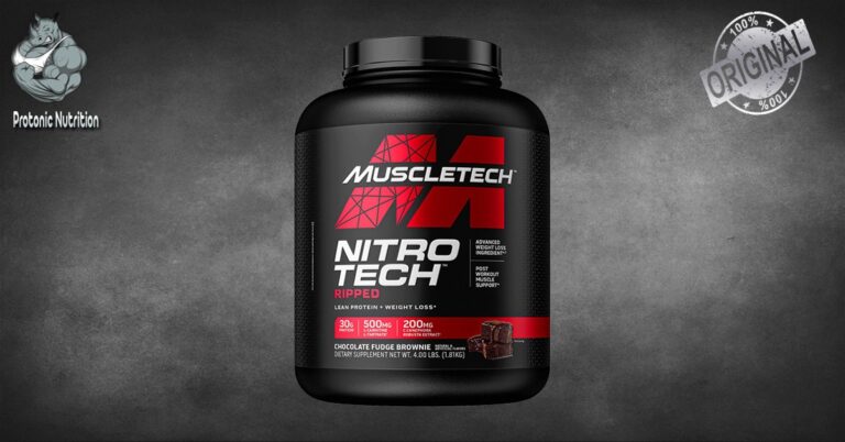 Nitrotech Ripped Lbs By Muscletech Protonic Nutrition