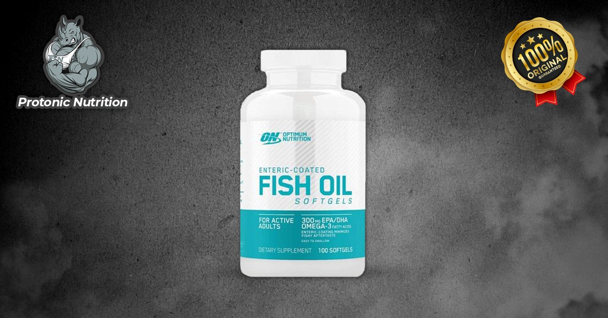Fish Oil 100 Soft Gels By Optimum Nutrition