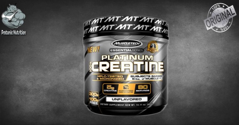 Platinum Creatine 400g 80 Servings By MuscleTech - Protonic Nutrition