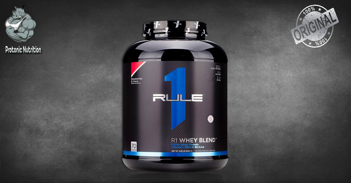 R1 Whey Blend 5lbs By Rule1 Protiens - Protonic Nutrition