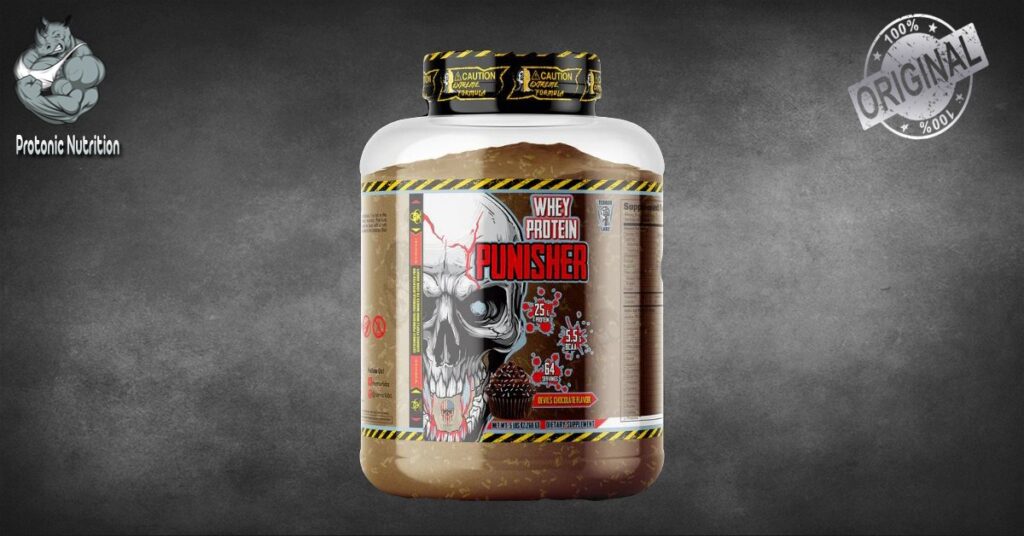 Punisher Whey Protein 5lb – High-Quality Protein Powder for Muscle Recovery