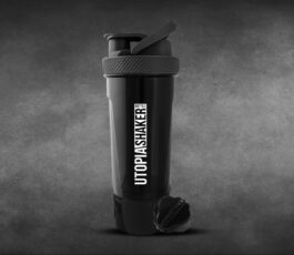 Fitness Sports Classic Protein Mixer Shaker Bottle (24-Oz) By Utopia
