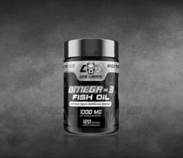 Omega-3 Fish Oil 1000mg 120 Soft Gels By Core Champs