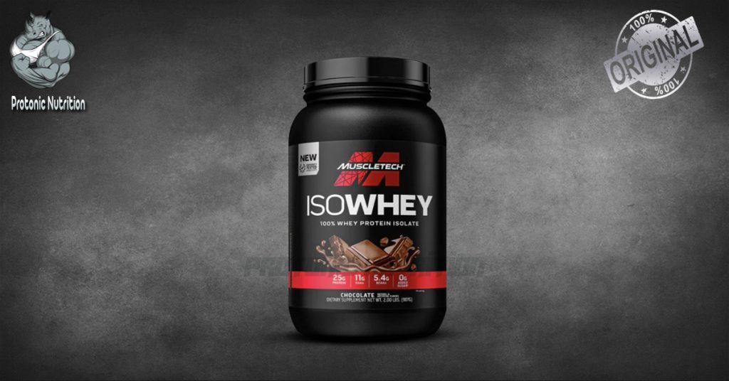 IsoWhey – 100% whey protein isolate with 25g protein, 5.4g BCAAs, and zero added sugar. Fast absorption for muscle growth and recovery. Available at the best price in Pakistan.