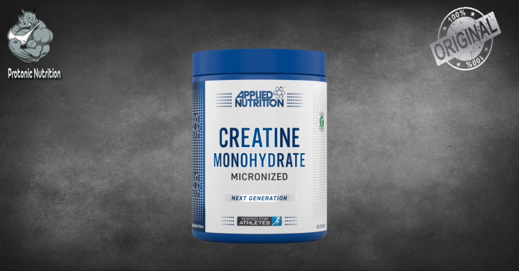 Creatine Monohydrate supplement for muscle strength and endurance