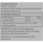 L-Carnitine 90 Tablets By MyProtein - Image 2